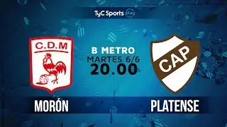 Primera B Metropolitana: Deportivo Morón vs. Platense l #PrimeraBenTyC