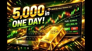 Gold Trading Bot Results 📈 How We Earned 5,000 in One Day (XAUUSD)