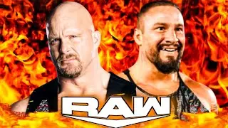 Bron Breakker vs Stone Cold Steve Austin WWE Raw 21 Jan 2026 Full Match - WWE2k25 Game Play