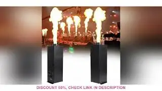1/2Pack 200W DMX Fire Thrower Flame Effect Projector Machine Stage Show Xmas Party