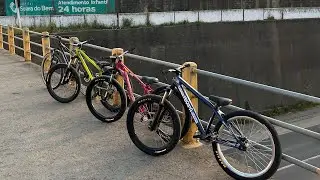 FOMOS DE BIKE PRA ESCOLA OLHA NO QUE DEU 🔥