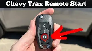 Chevrolet Trax 2024 года — как использовать функцию дистанционного запуска на брелоке-ключе Chevr...