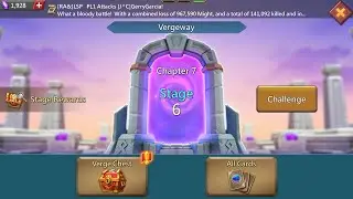 Lords mobile Vergeway chapter 7 stage 6