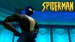 Геймплей быстрой смены костюма Человека-паука в игре Spider-Man 2000 (4K)