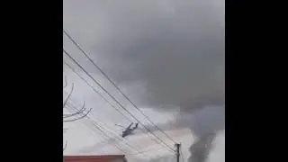 The last helicopter of the APU ...