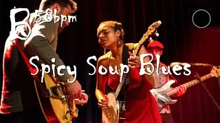 B Major Spicy Soup Blues Backing Track Jam 58 BPM