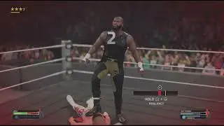 WWE 2K25 cody rhodes vs omos title match