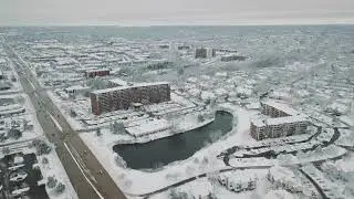 Schaumburg, Illinois Snow Day 2018