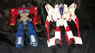 Cyber Battalion Jetfire & Optimus Prime. Droidwhisperer's Transformer reviews #3