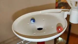 6ft Treadmill Marble Run Race with Elevator!