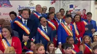 Juramentan nueva directiva de la Gran Parada Dominicana de El Bronx para su 37.ª edición
