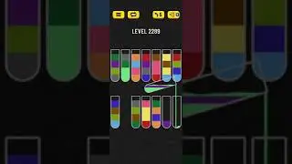 Water sort puzzle level 2289