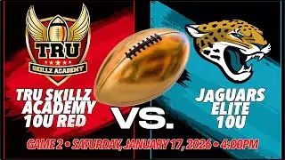 TRU SKILLZ ACADEMY &bull; GIRLS 10U RED &bull; USA FLAG WORLD CHAMPIONSHIP &bull; GAME 2 vs JAGUARS ELITE &bull; 1/17/26