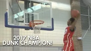 2017 NBA Slam Dunk Contest Early Entree - Derrick Jones JR - Phoenix Suns