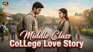 Middle Class Love Story Part 2 | College Full Love Story Movie | South College Love Story 2026 #ai 