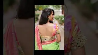 deep neck blouse design 2026✨👌#saree #blouse #shortvideo #latestblousedesign