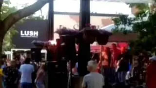 Bands on the Bricks Festival in Boulder, CO.