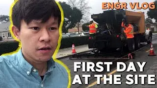 PINOY CIVIL ENGINEER IN AMERICA (Vlog 001 - Site Inspection)