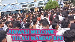 Adiwasi welcome tulasi mandap baripada//santali video #atudisomyoutubechannel 