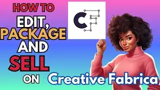 How To Sell Your Ai Art on Creative Fabrica for Beginners ~Full Class