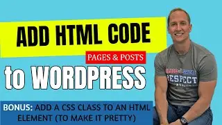 Add HTML code to WordPress Site Pages & Posts with WordPress, Visual Composer or Elementor Builder