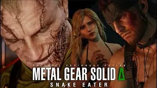 🐍  SNAKE AND EVA LOVE SCENE AND SNAKE BATTLES VOLGIN 🐍#metalgearsoliddelta Part 5