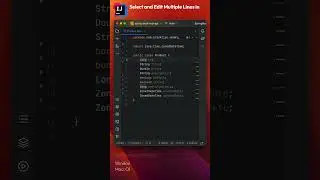 Underrated IntelliJ Productivity Feature - Multiple Selection