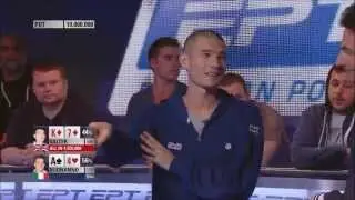 EPT 10 Grand Final - Heads Up - Final Hand - SALTER vs BUONANNO - Poker Highlight
