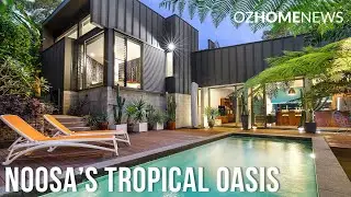 Home Tour! 🌴 A Retro-Modern Home in Tropical Paradise 🦜 Noosa Heads, Queensland