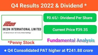 IRCON share latest news | IRCON q4 results 2022 | IRCON share latest news dividend, IRCON share news