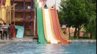 Enjoying Rides at The Fun Valley