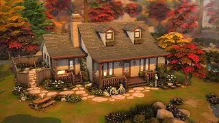 Writer's Autumnal Cottage 🍂 | The Sims 4 Speedbuild