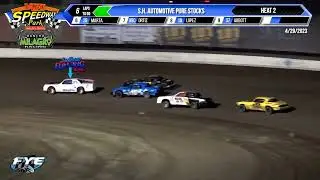 Overcoming a SMOKE Screen!!! Vado Speedway 4 29 2023 Heat Race!!!