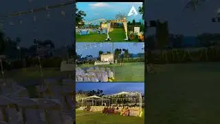 Minimal and elegant decor done on our party lawn for an engagement. Anand farms, Ayapakkam. Chennai