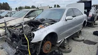 Mercedes-Benz AMG S55 W220 2003 года на свалке