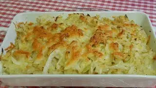 Receta de repollo salteado y gratinado muy f&aacute;cil, r&aacute;pido y delicioso