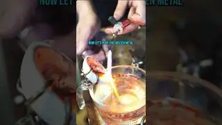 #MaxwellTheJeweler showing how to take 10k gold and turn it into 14k gold‼️ #JewelryMaking #Smelting