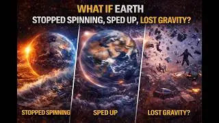 What If Earth Stopped Spinning? Chaos Unleashed! Sped Up, or Lost Gravity for One Second