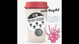 𝐔𝐧𝐝𝐞𝐫 &pound;𝟓. Cup Made from 100% recycled single-use paper cups.  
