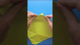 How to make a paper Kissing Lips. Origami Mouth