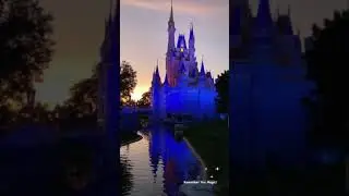 Cinderella&rsquo;s Castle at the Golden Hour