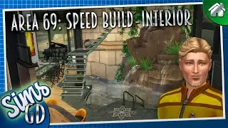 Sims 4 Mad Scientist House Speed Build | Interior of Area 69