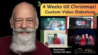 🎁 4 Weeks Until Christmas! Create a Custom Video Slideshow | Meaningful Holiday Gift Idea