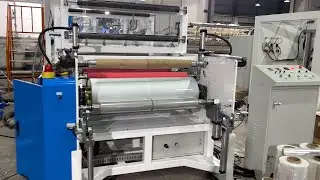 2 Layers 1M Stretch Film Machine, Manufacturer Good price 3 layers 2 Extruder Stretch Film Machine