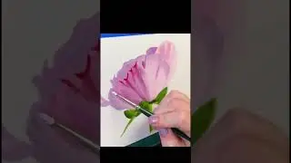 Peony Oil Painting - Realism Art #artshorts #stilllife #oilpainting #realism  #realistic #artwork