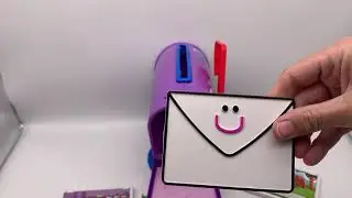 Blues Clues & You MAIL TIME Mailbox Talking with 7 Letters Mail Pieces  How does it work?