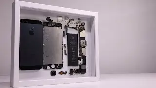 Framing an old iPhone 5 - iPhone Artwork