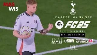 Fulham United vs Tottenham Hotspur | Premier League Match Week 32 | Full Manual Gameplay | EA FC 25