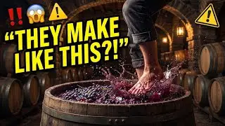 This Is How Wine Was Made?! Shocking Grape Stomping Process