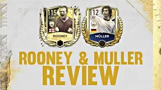 ROONEY 115 CAM AND 112 M&Uuml;LLER ST REVIEW (FIFA MOBILE 2023)